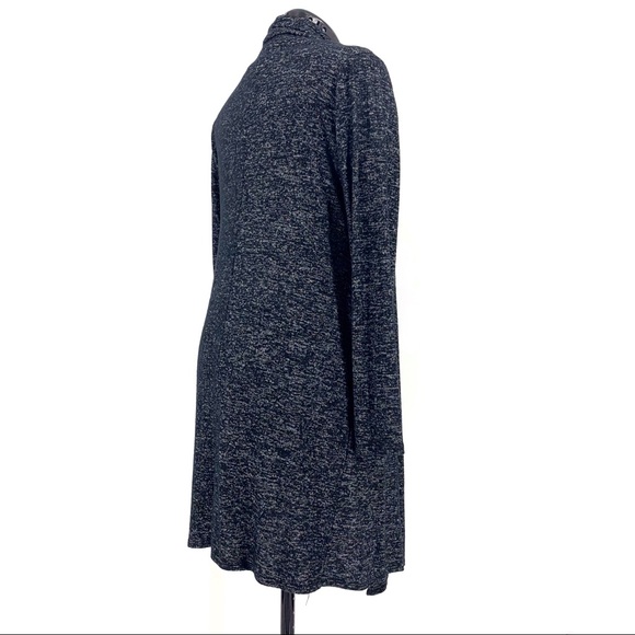Prospect BLVD Duster Length Marled Cowl Neck Cardigan, Large - Picture 8 of 16